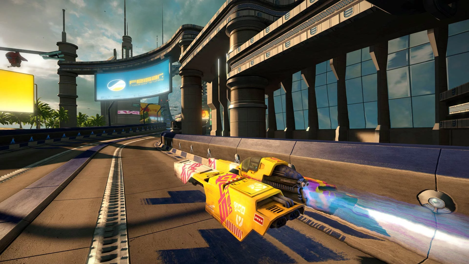 Изображение игры: WipEout Omega Collection