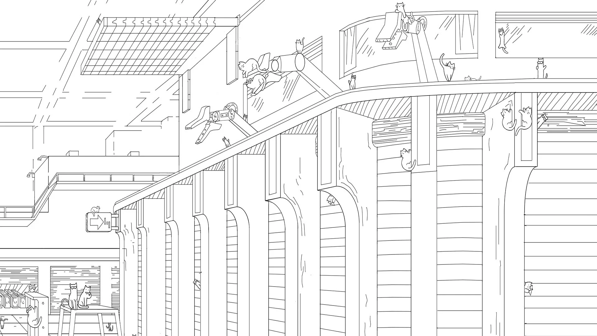 Изображение игры: Hidden Robo Cats
