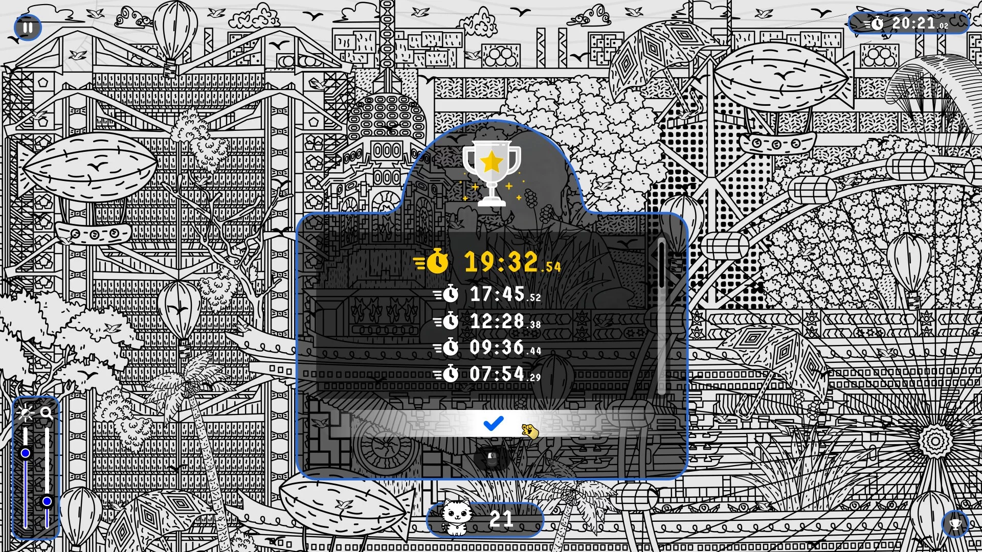 Изображение игры: 101 Cats Hidden in Hong Kong