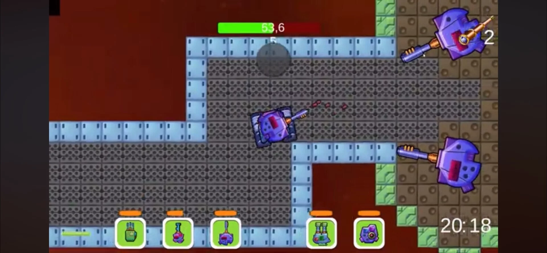 Изображение игры: Cosmic Tankinator