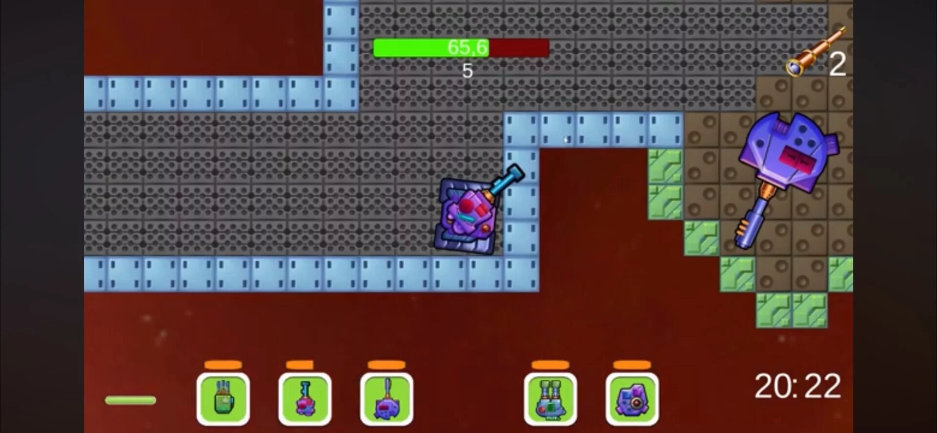 Изображение игры: Cosmic Tankinator