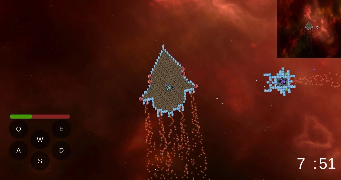 Изображение игры: Cosmic Tankinator
