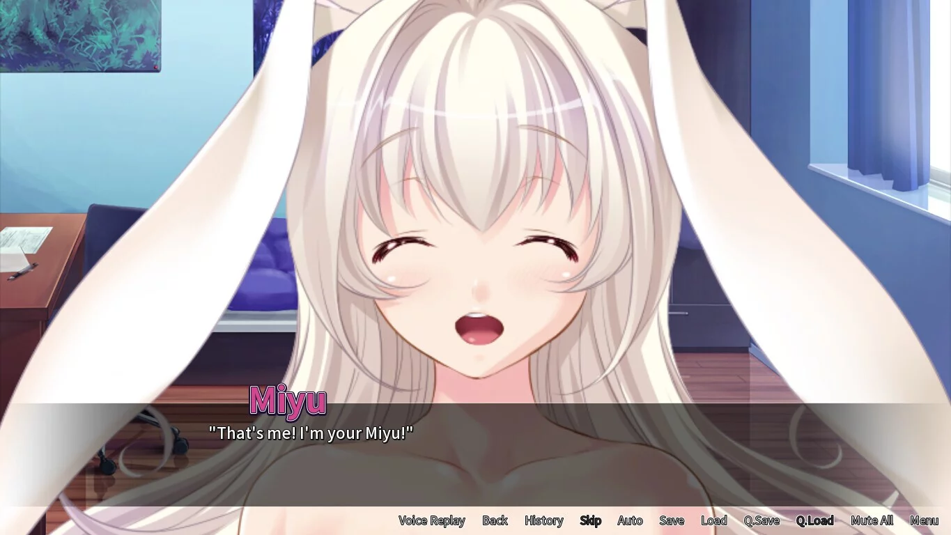 Изображение игры: Bunny Girl Cumming for my Carrot