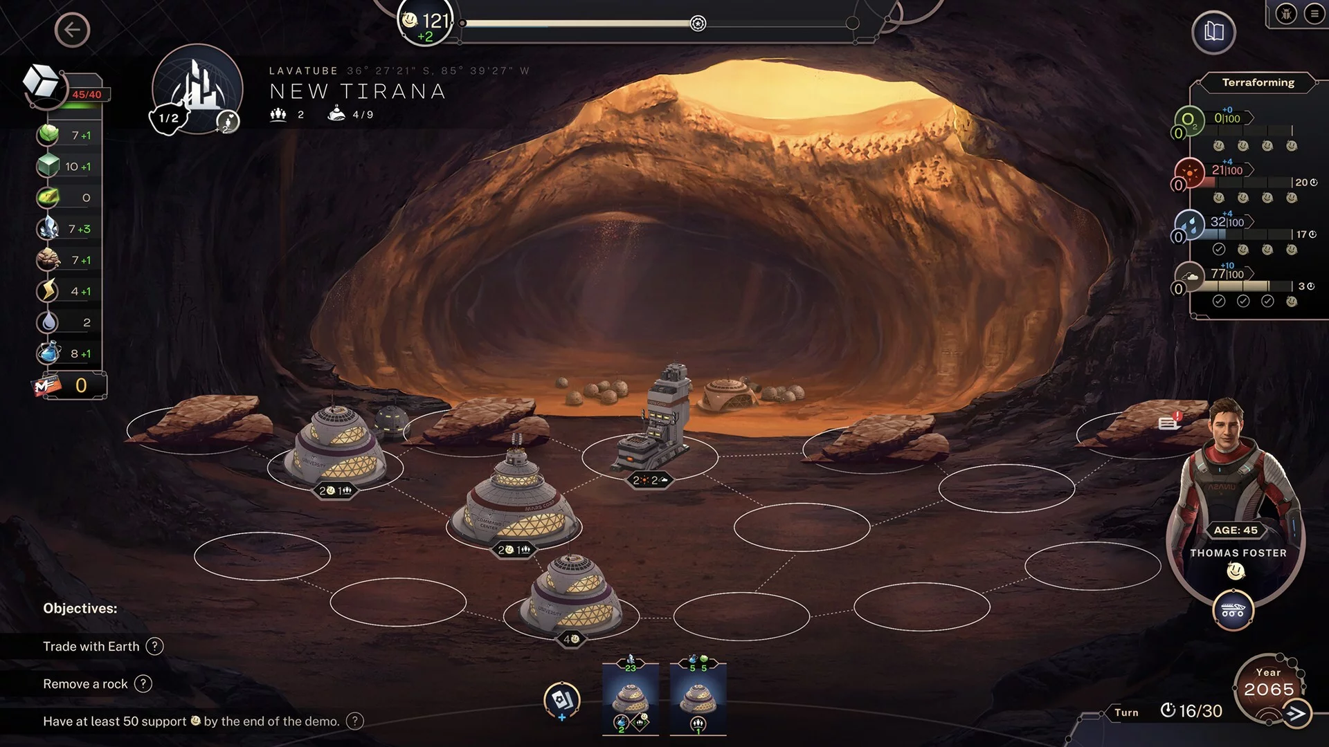 Изображение игры: Terraformers: First Steps on Mars