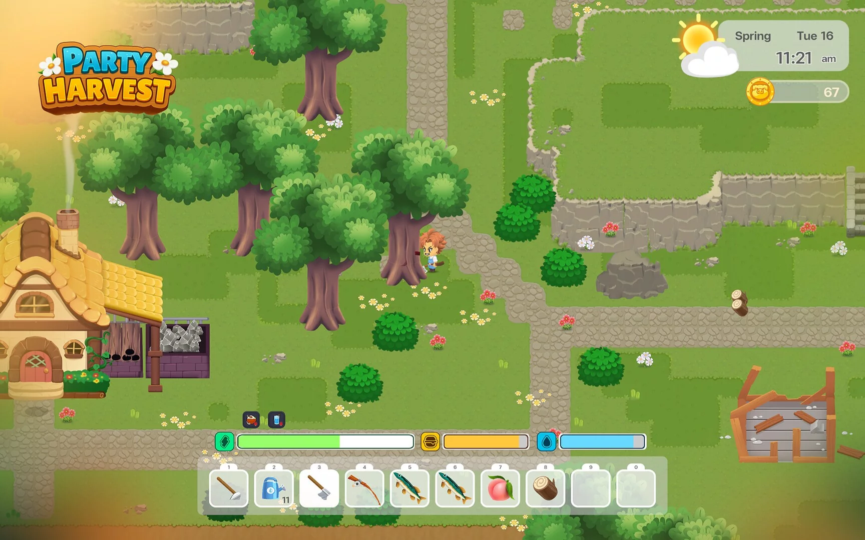 Изображение игры: Party Harvest