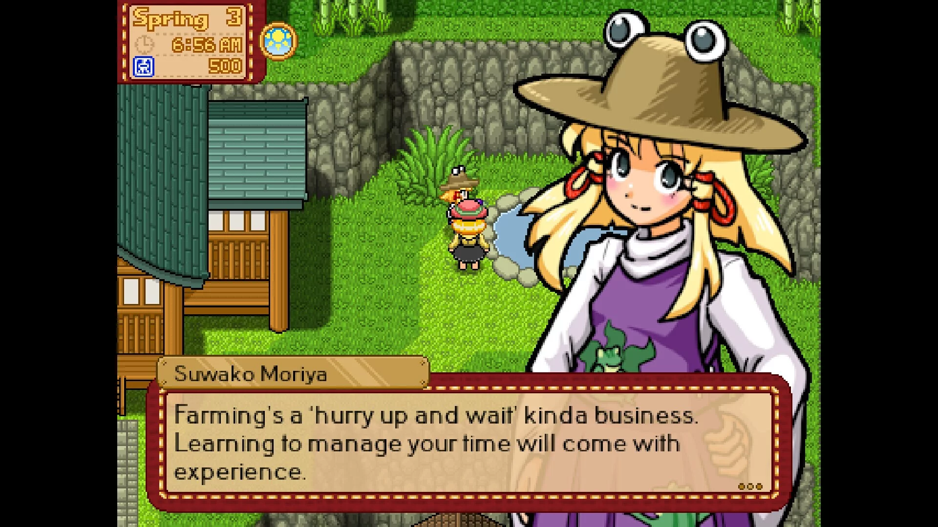 Изображение игры: Touhou Farming ~ Minoriko's Homestead Harvest