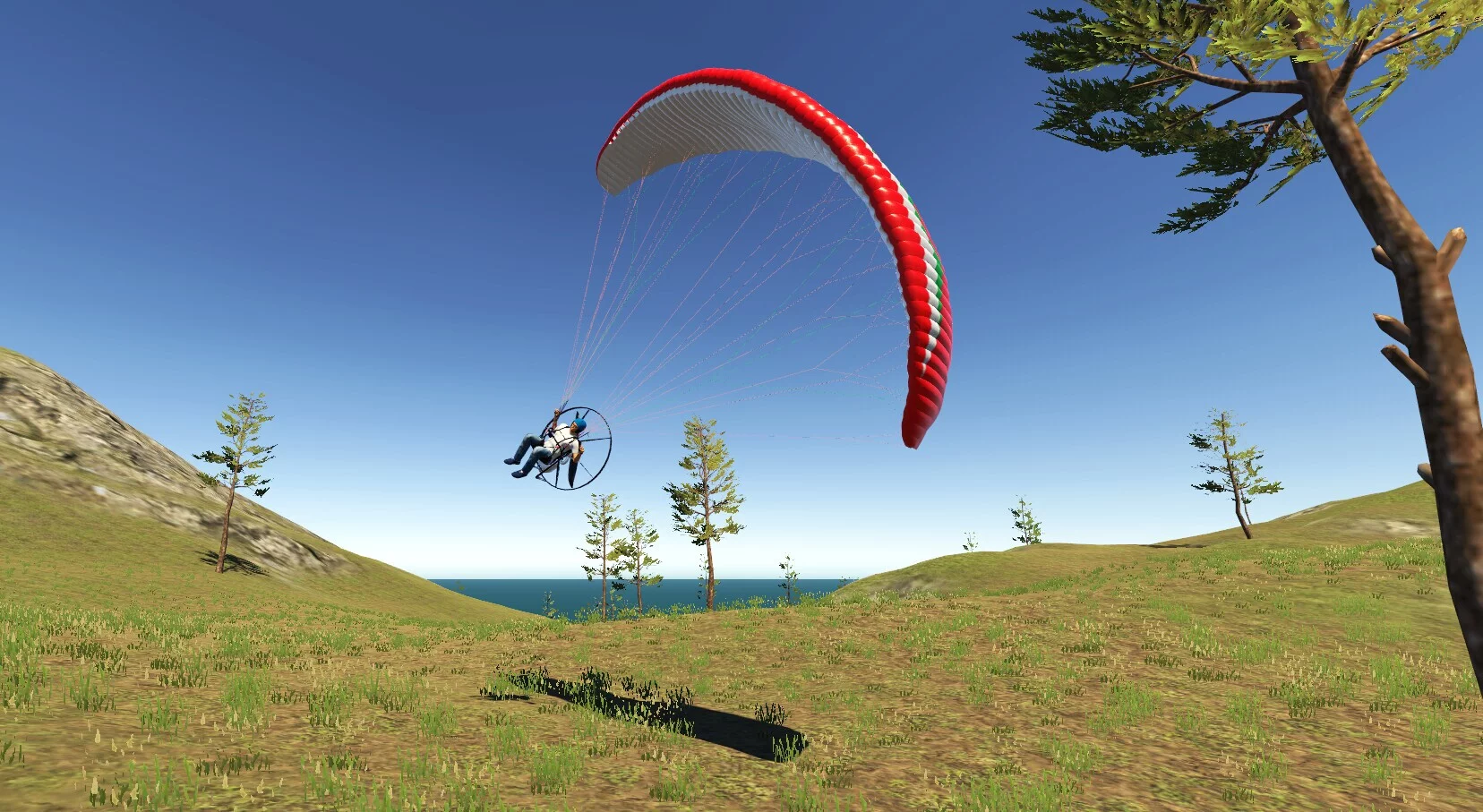 Изображение игры: Paragliding Simulator