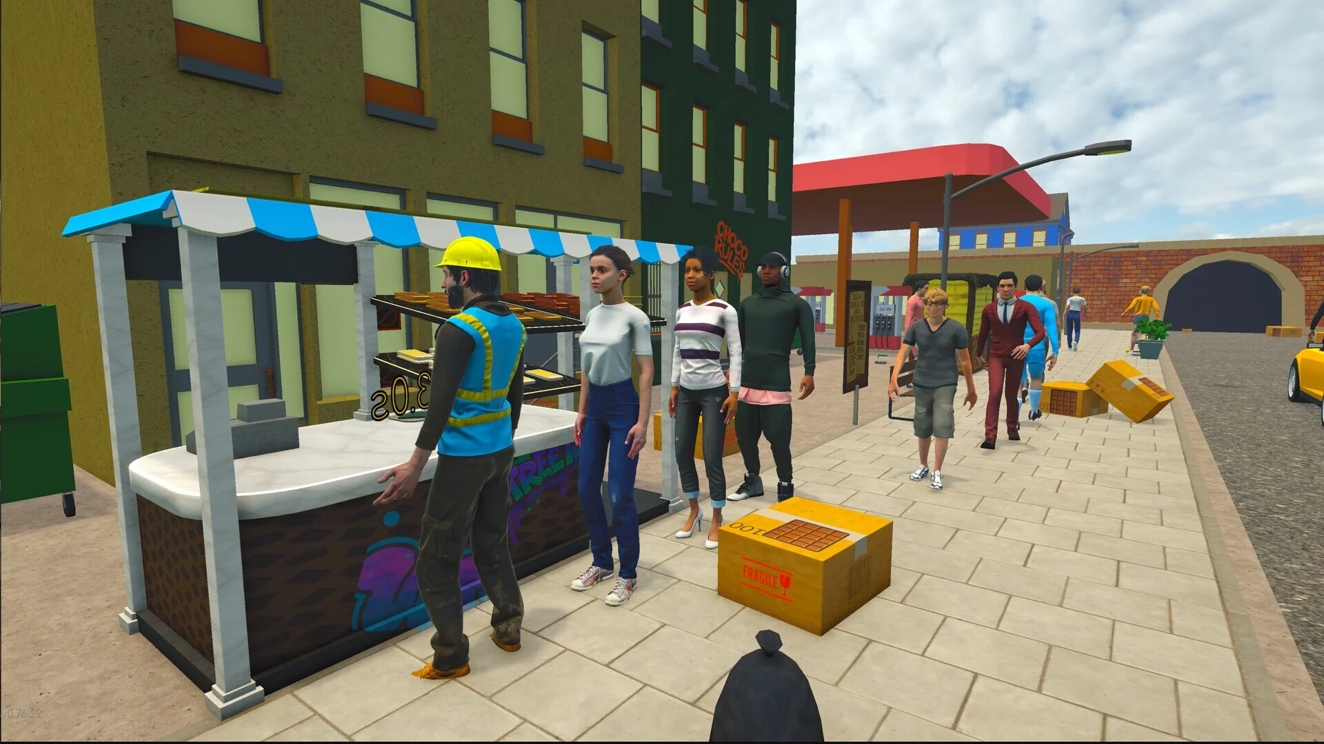Изображение игры: Choco Kiosk Simulator