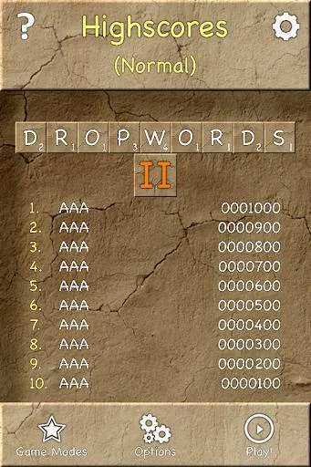 Изображение игры: Dropwords 2 (Free)