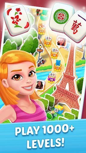 Изображение игры: Mahjong City Tours: An Epic Journey and Quest