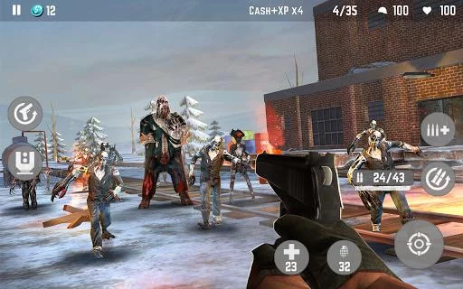 Изображение игры: ZOMBIE Beyond Terror: FPS Survival Shooting Games