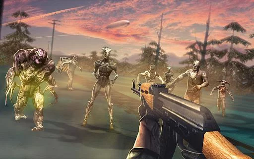 Изображение игры: ZOMBIE Beyond Terror: FPS Survival Shooting Games