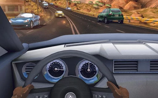 Изображение игры: Traffic Xtreme 3D: Fast Car Racing & Highway Speed