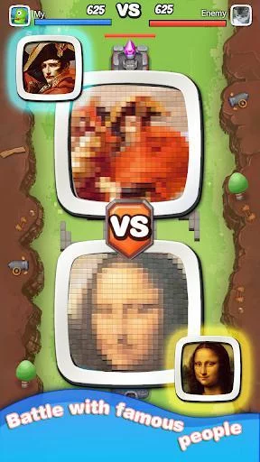 Изображение игры: Pixel War: Battle