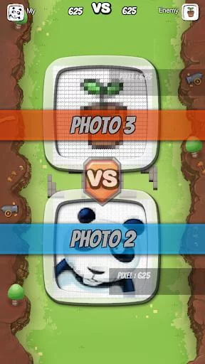 Изображение игры: Pixel War: Battle