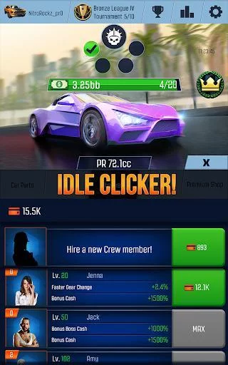Изображение игры: Idle Racing GO: Car Clicker & Driving Simulator