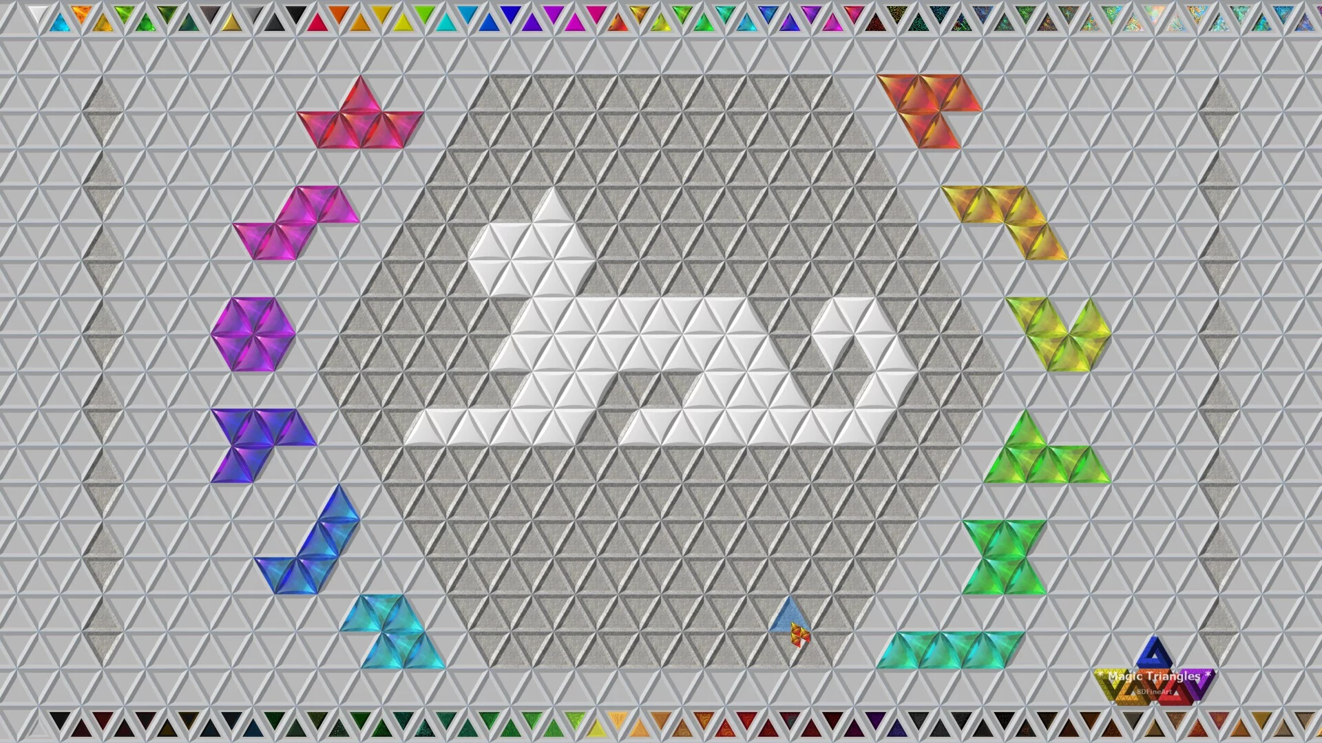 Изображение игры: Magic Triangles