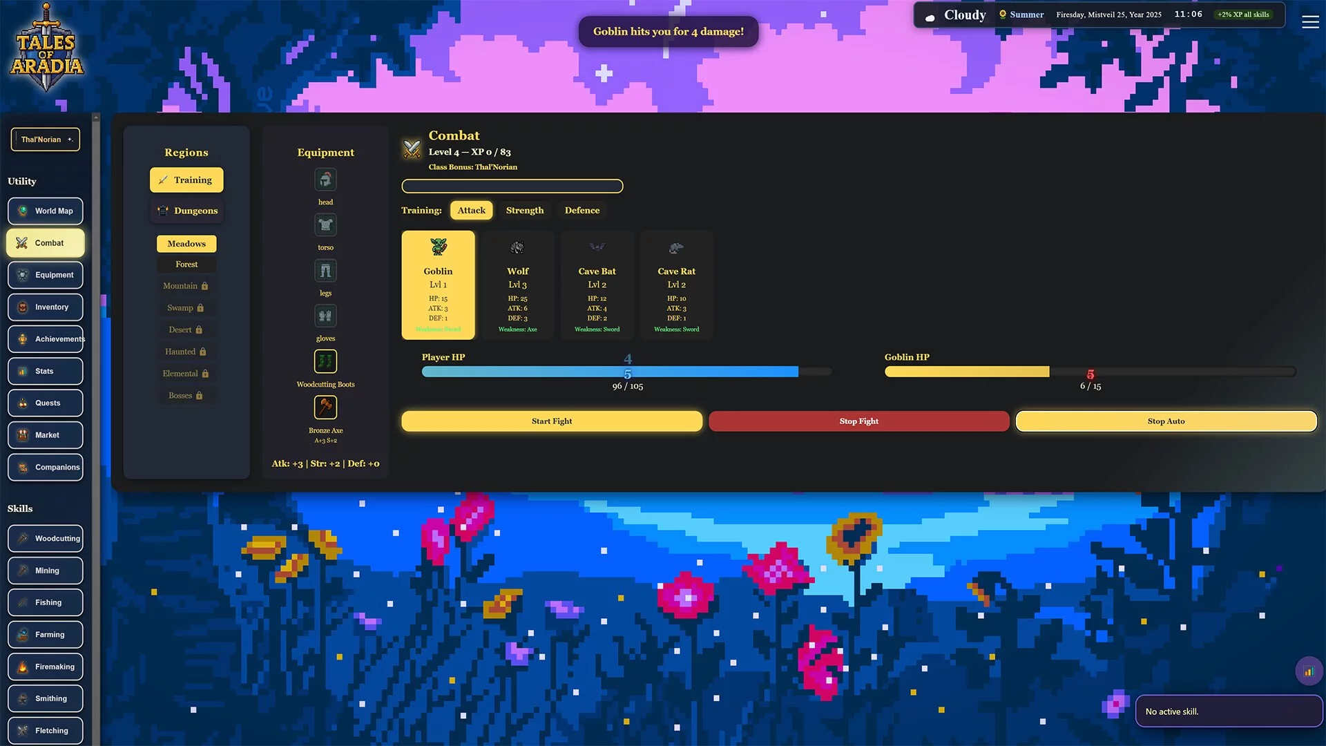 Изображение игры: Tales of Aradia: Idle RPG