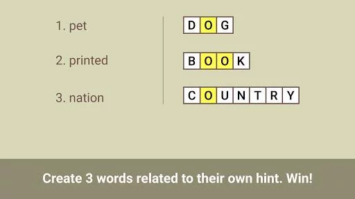 Изображение игры: Trio Crossword - Word Puzzle