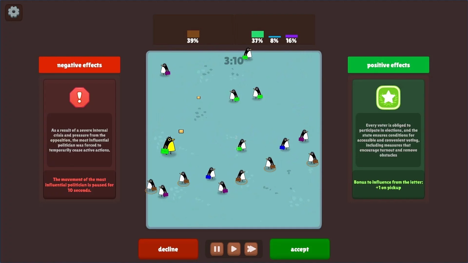 Изображение игры: Penguino