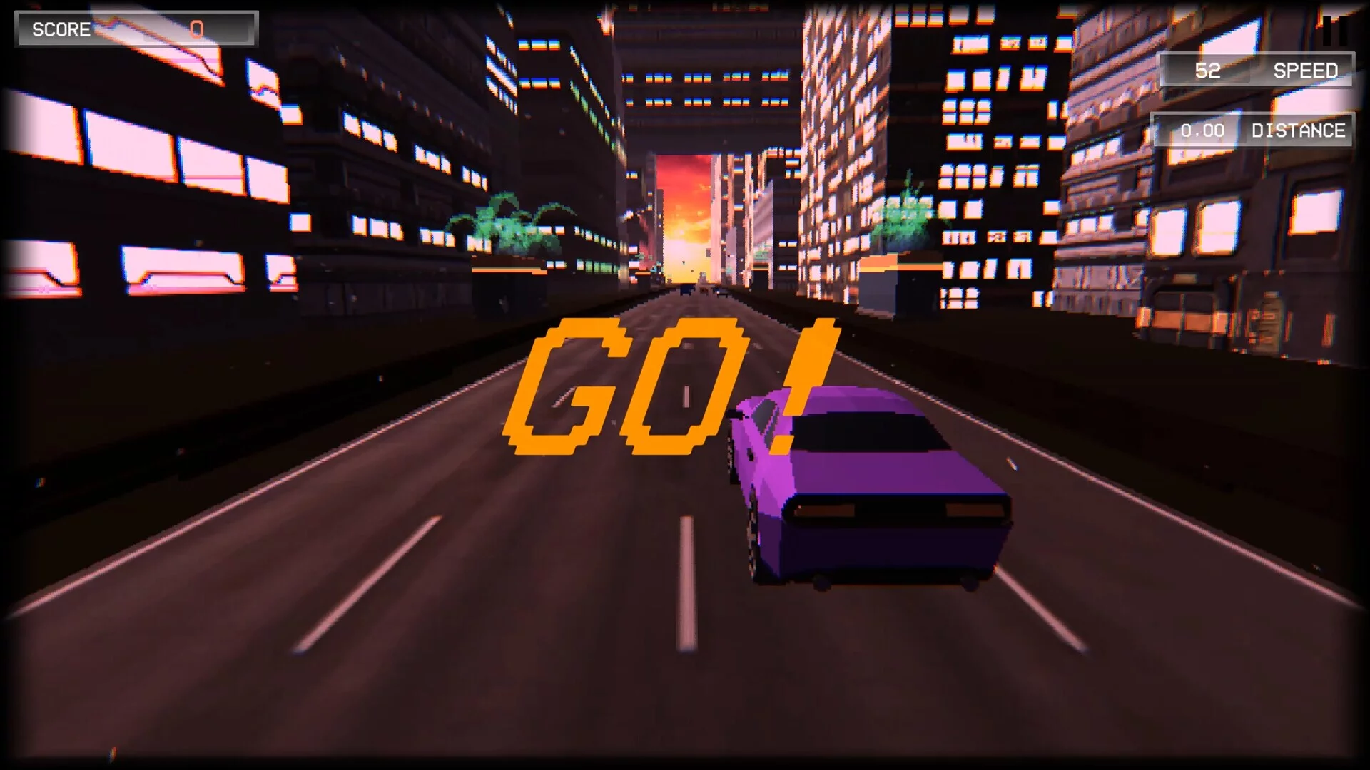 Изображение игры: Drift Highway: Retro Console Edition