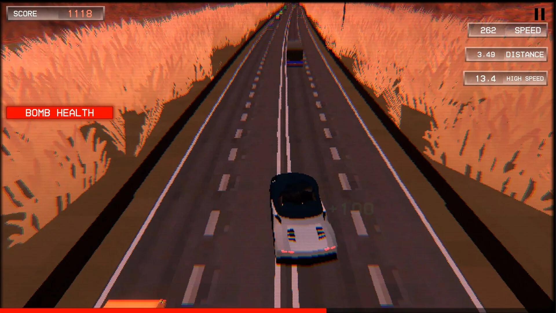 Изображение игры: Drift Highway: Retro Console Edition