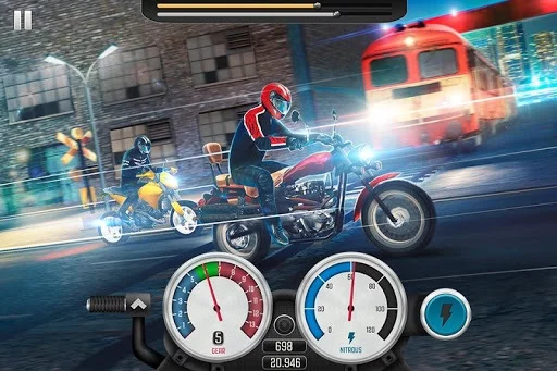 Изображение игры: Top Bike: Racing & Moto Drag