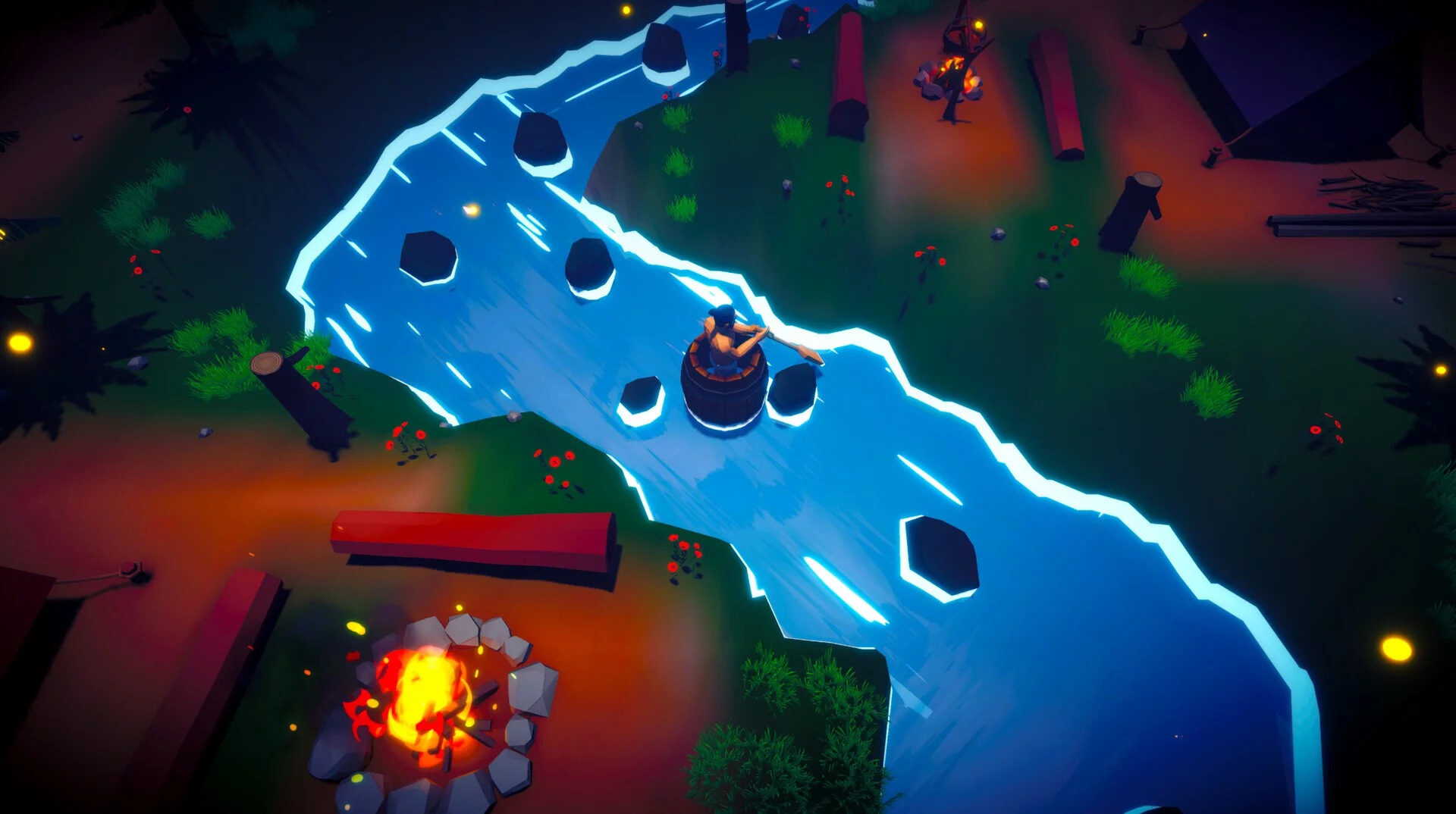 Изображение игры: Row Away