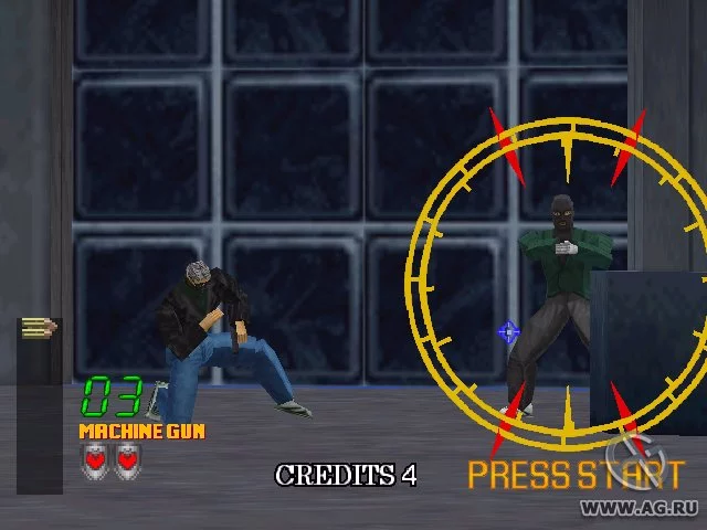 Изображение игры: Virtua Cop 2