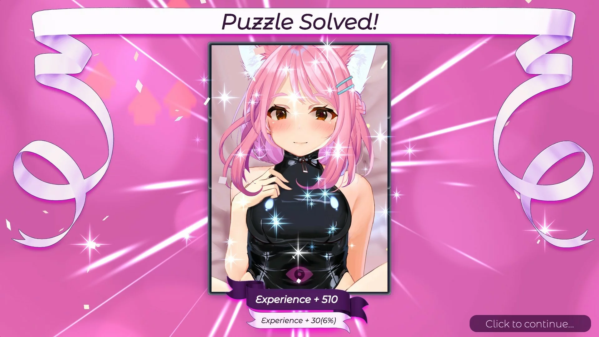 Изображение игры: Mosaique Neko Waifus 4
