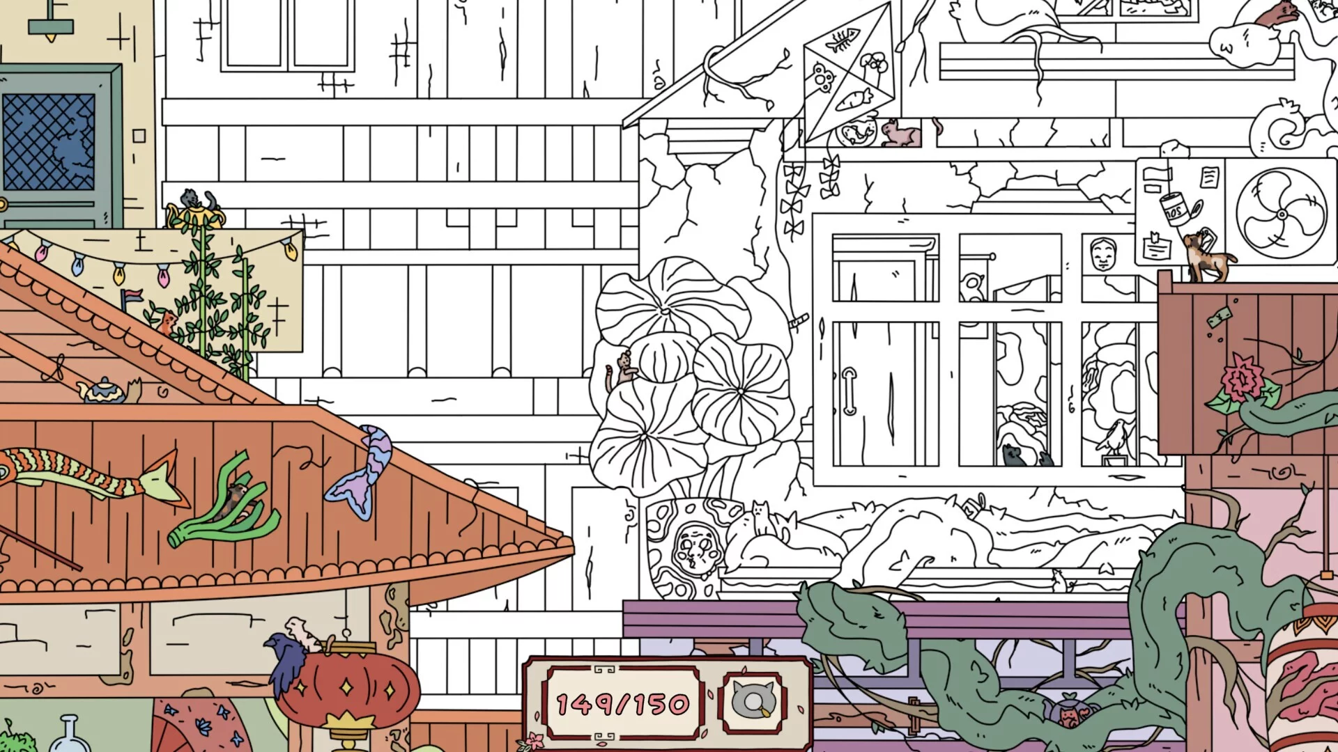 Изображение игры: Hidden Cats: Japan