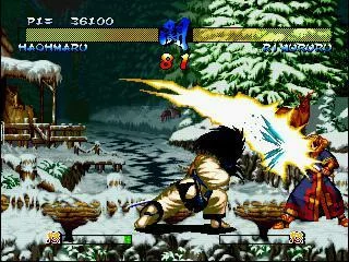 Изображение игры: Samurai Shodown III: Blades of Blood