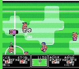 Изображение игры: Kunio-kun no Nekketsu Soccer League