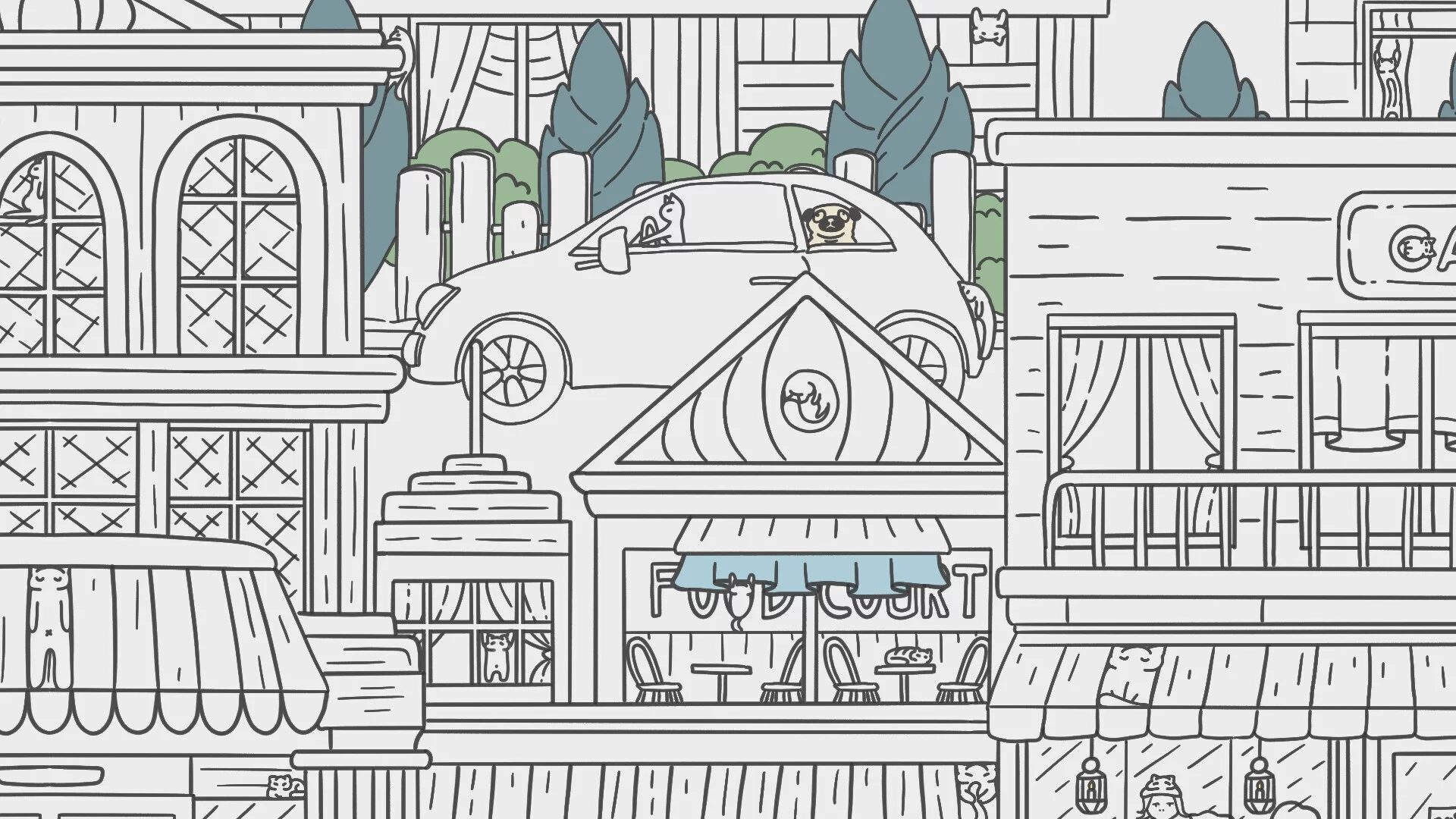 Изображение игры: 100 Waiting Cats