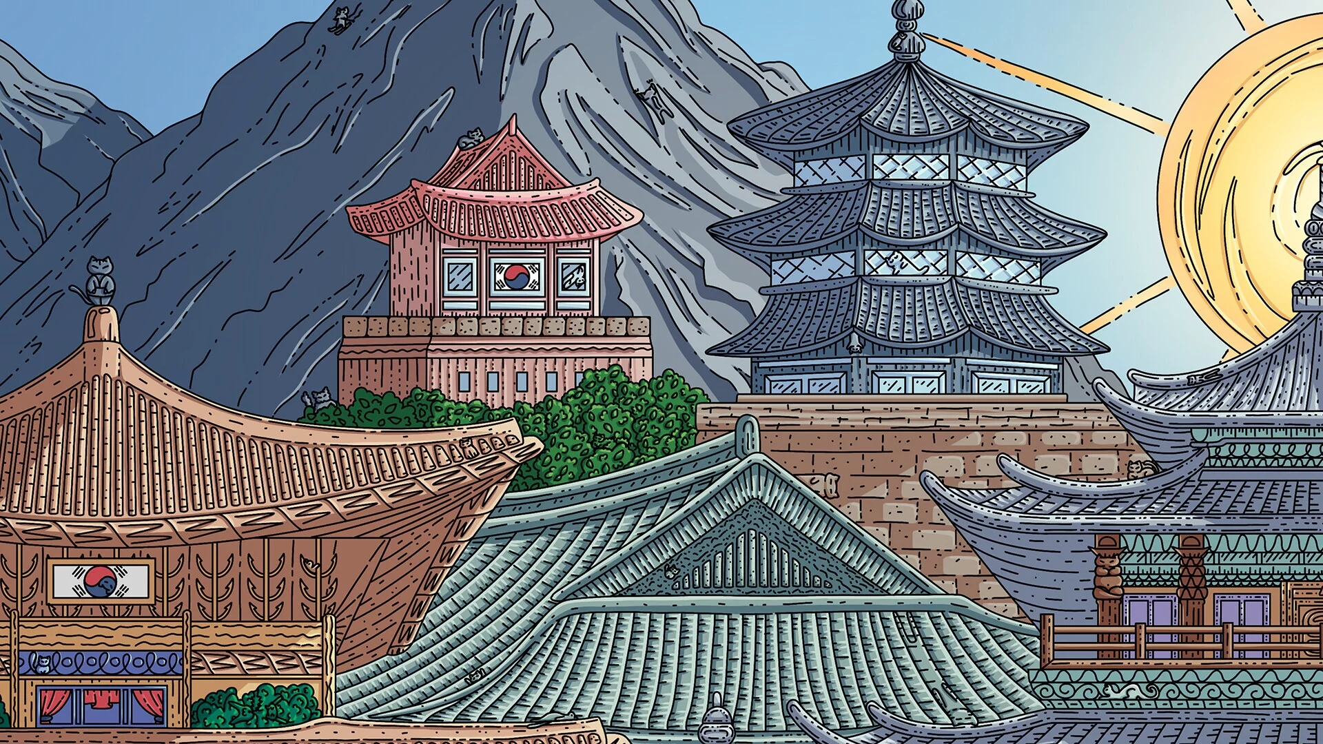 Изображение игры: 100 Korea Cats