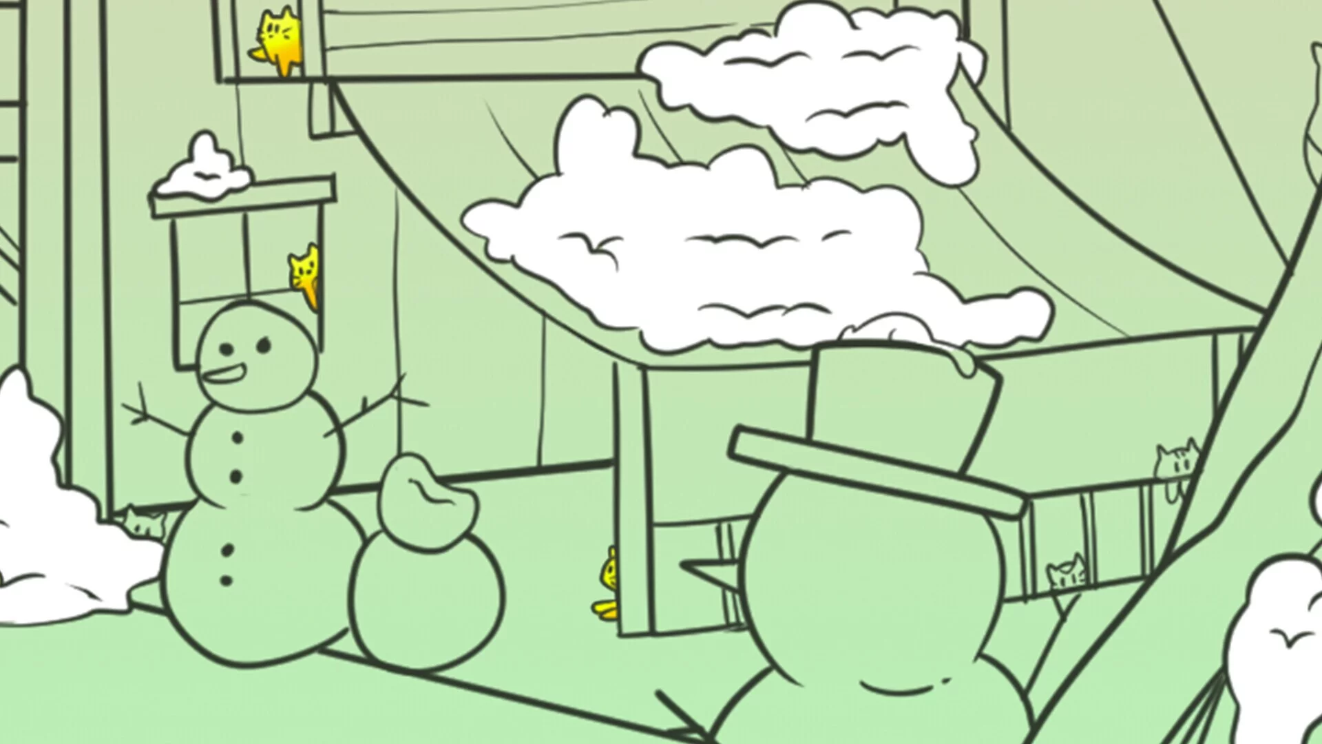 Изображение игры: Hidden Cats - Snow