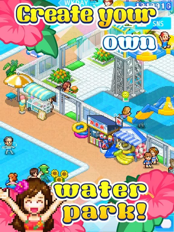 Изображение игры: Pool Slide Story