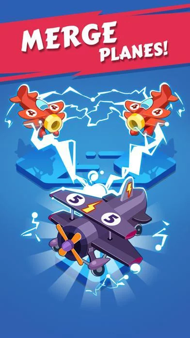 Изображение игры: Merge Plane - Best Idle Game