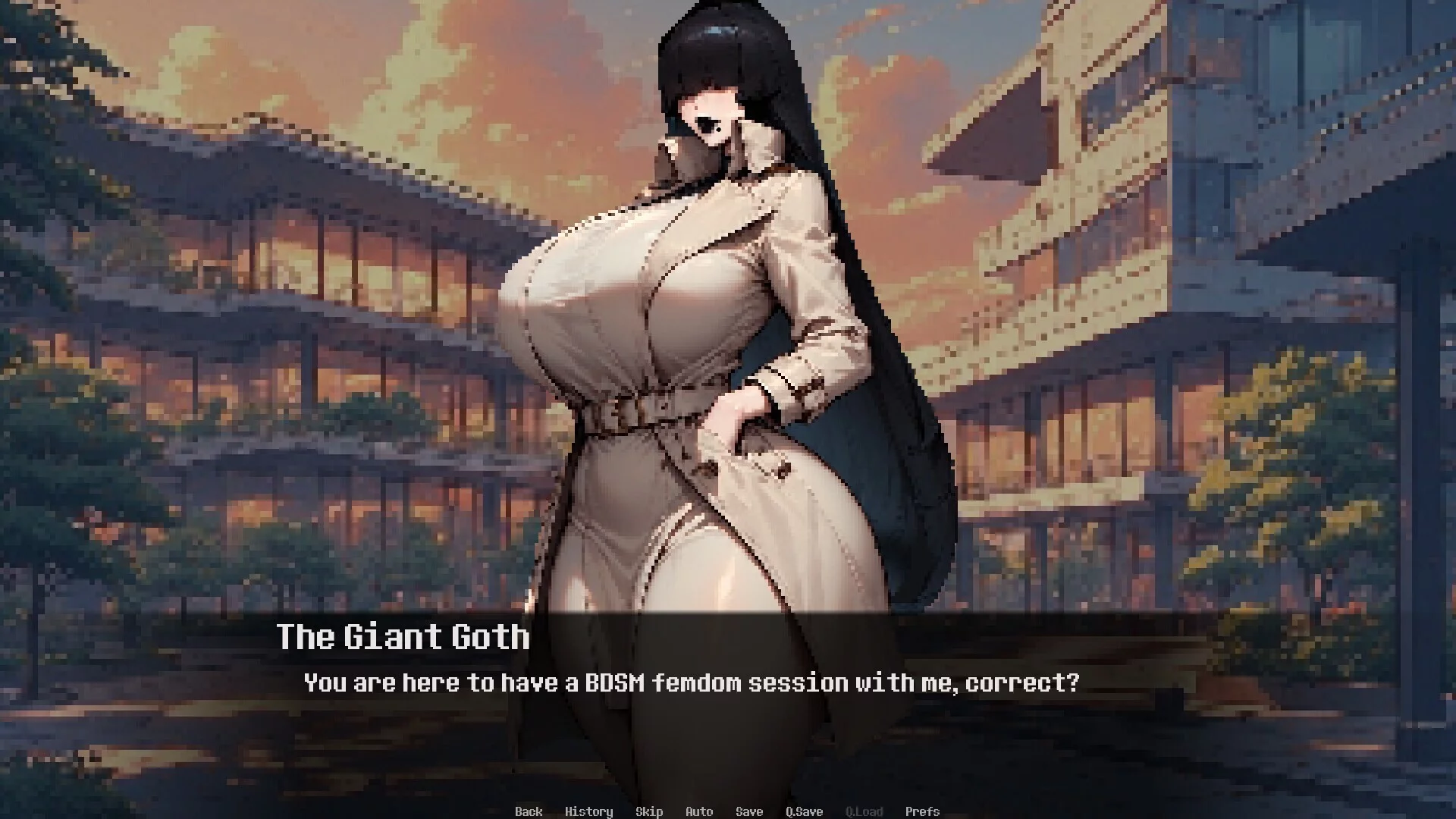 Изображение игры: Yandere Goth BDSM