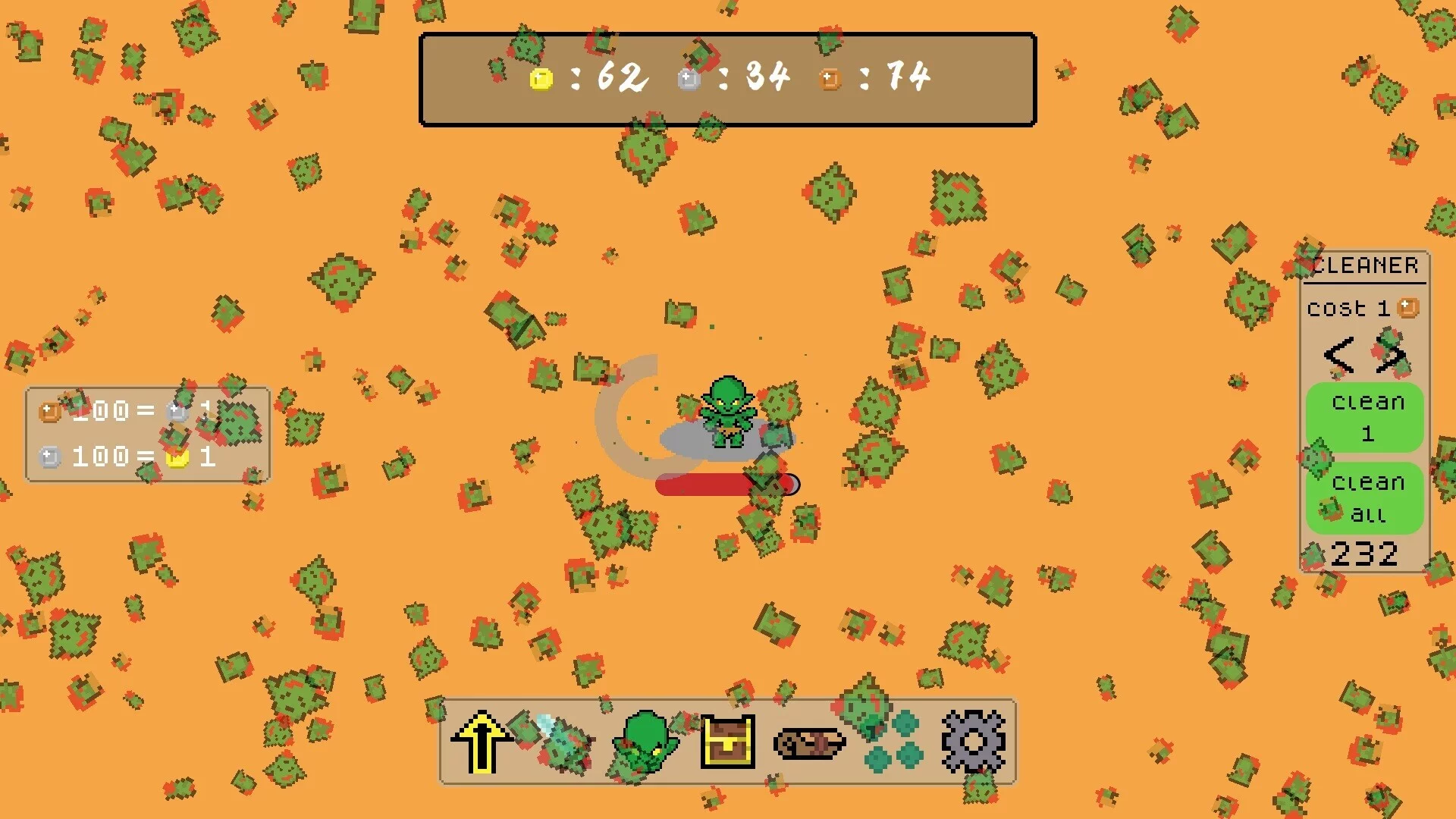 Изображение игры: Goblin Clicker