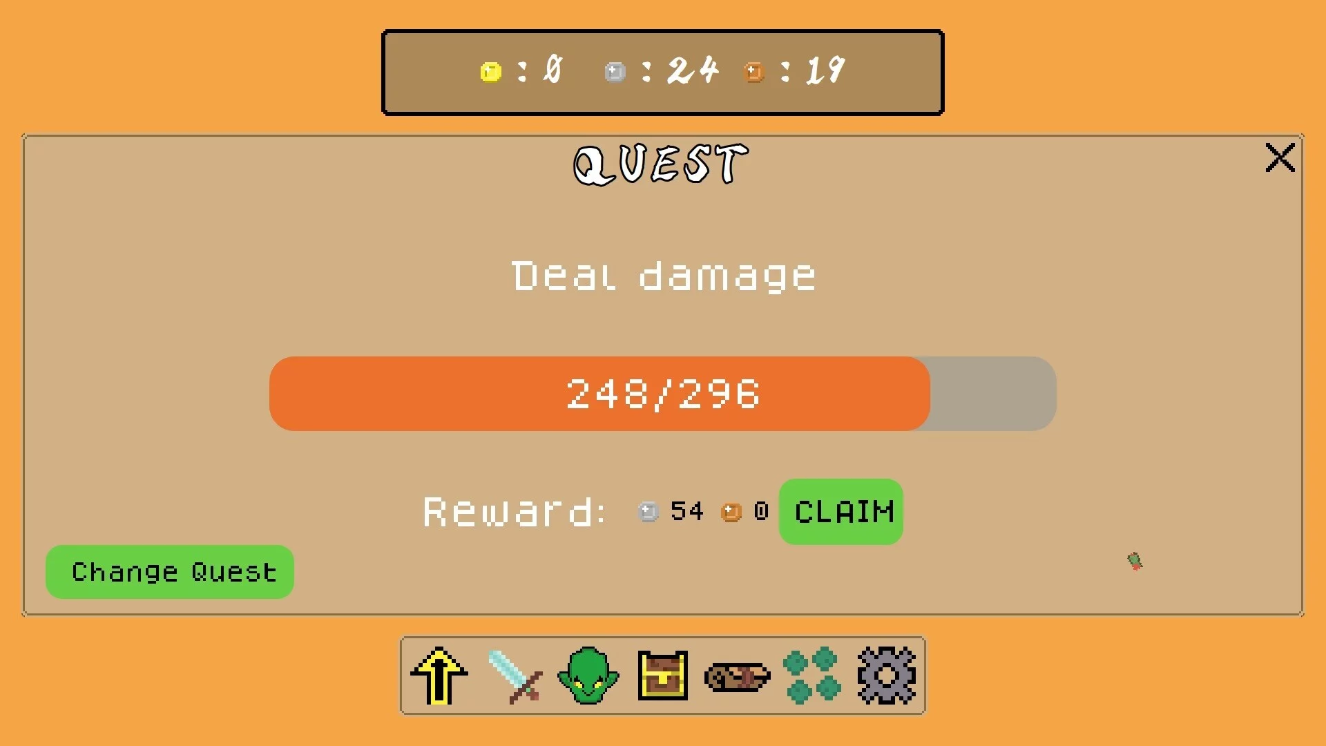 Изображение игры: Goblin Clicker