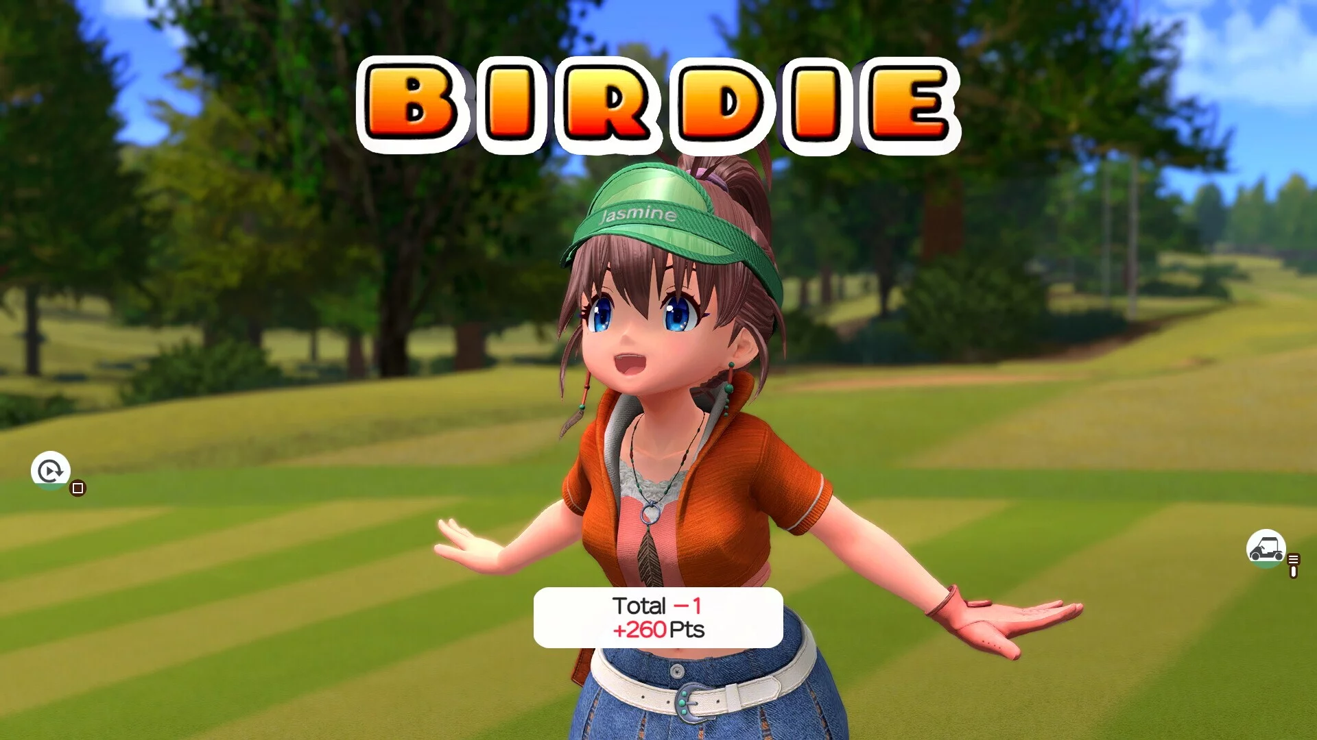 Изображение игры: EVERYBODY'S GOLF HOT SHOTS