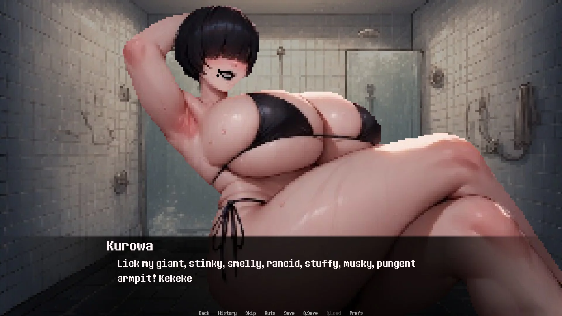 Изображение игры: Dominated by: Yandere Goth Weeb Bully