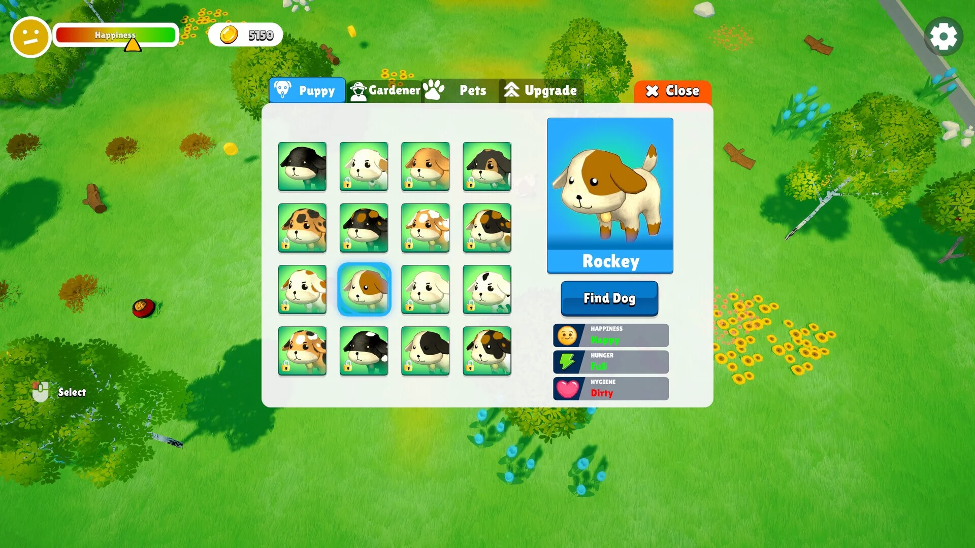 Изображение игры: Happy Puppy