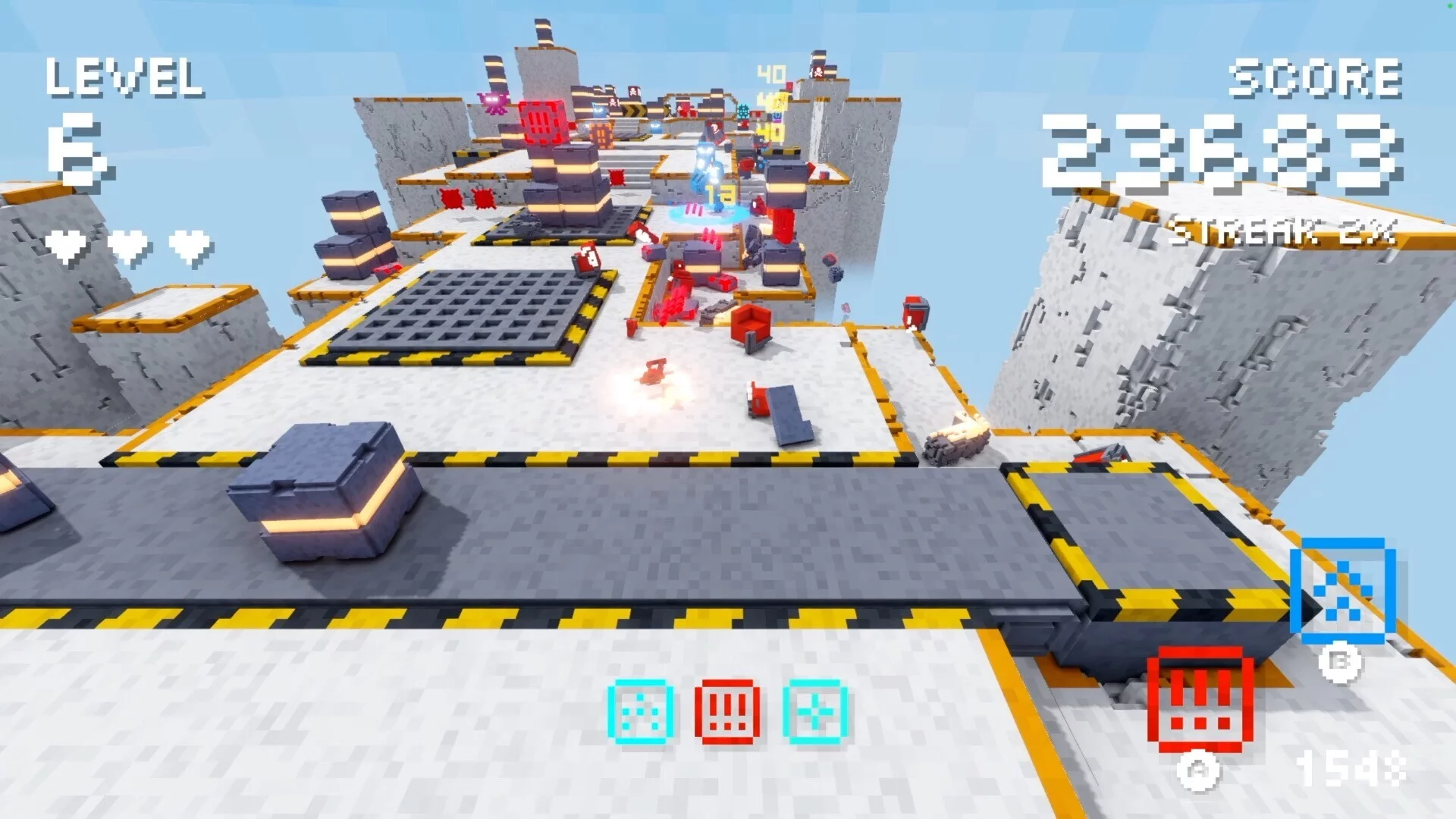 Изображение игры: Super Space Arcade