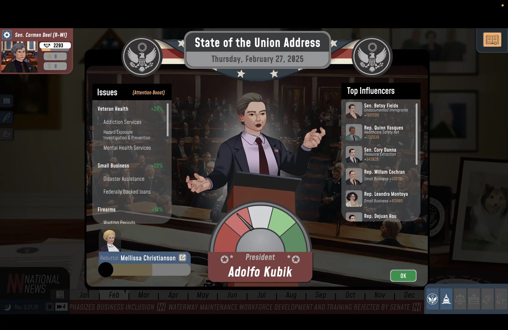 Изображение игры: Political Arena