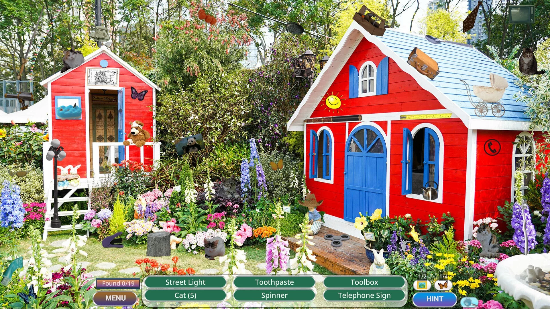Изображение игры: Peaceful Gardens 2: Cute Cats