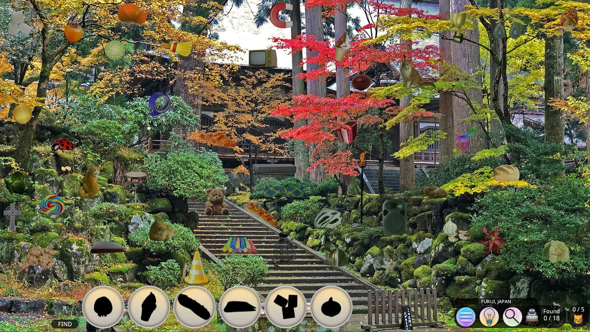 Изображение игры: Peaceful Gardens 2: Cute Cats