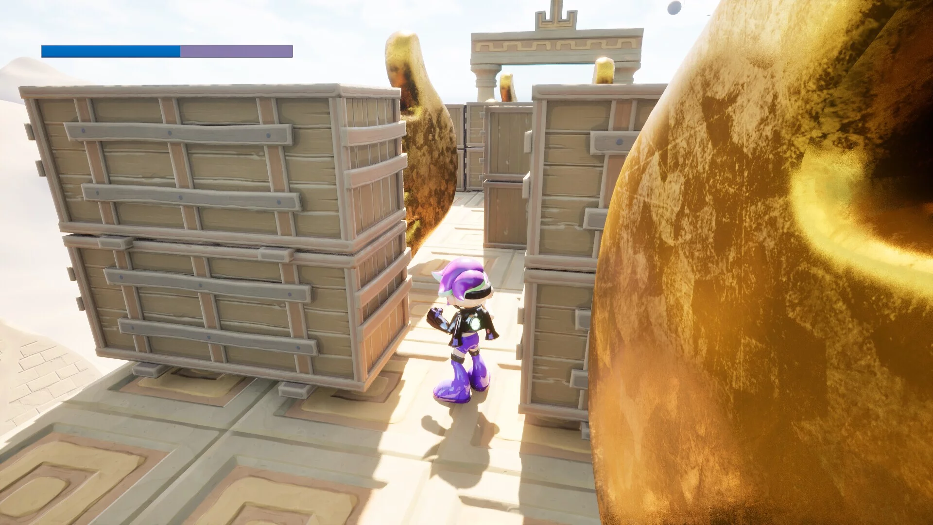 Изображение игры: Desert Sky Rider