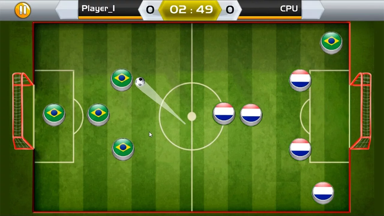 Изображение игры: Finger Soccer